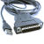 CP210x串口通讯线驱动 CP2102 USB RS232转USB转DB25针串口打印线 USB转DB9串口线标准线序列 参考产品描述 1.8米