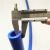 机房精密空调加湿罐桶器专用蒸汽硅胶橡胶软管卡乐耐高温蓝色管 内径30mm/双层编织线5mm厚度