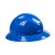 NEWBIES大帽檐安全帽宽边大沿工地遮阳防晒安全帽工业品 新款大帽檐ABS(蓝色)