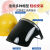 DYQT电焊面罩安全帽防护罩焊工防烤脸全脸轻便头戴式防护焊帽面具 茶色面屏支架+安全帽