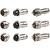 德力西航空插头插座 GX16插头2/3/4针讯号连接器二芯三芯四芯电缆 GX12—三芯 插头+插座