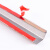 3cm耐踩不锈钢梯形走布线槽地线槽墙面弧形明装防踩线槽保护套管 拉丝银(原色) 1米长每根