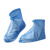 东部工品防水防雨鞋套男女加厚底雨鞋防滑耐磨雨靴套 磨砂白 L（39-40） 