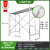 定制适用加厚脚手架厂家直销活动梯形移动建筑工地架手脚架外墙专用施工架 76斤/国标2.0厚/配方管铆钉