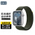 BHO适用苹果手表表带apple iwatch s9/8/7/6/5/ultra/se尼龙回环表带