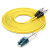 讯浦 单模双芯光纤跳线 尾纤 跳纤（LC-FC，9/125）Φ2.0光纤线 3米