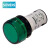 西门子 3SB6 一体型信号灯 22mm 塑料圆形 集成 LED 220V DC 绿色 3SB62176AA401AA0 指示灯