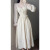 UOSU法式茶歇设计感仙女裙纯欲风吊带连衣裙两件套装女200斤 开衫+裙子 套装 L(建议100-120斤)