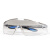 霍尼韦尔（Honeywell）护目镜 S300A 300112 银色镜片 蓝款 工业防护 防雾防粉尘风沙