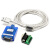 宇泰UT-890A USB转485/422串口线工业级转换器FT2329针双芯通讯线 UT-890A/1.5米 FTDI-FT232+美