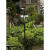 太阳能路灯户外防水庭院灯花园别墅草坪室外小区高杆景观灯 接电款---2.3米2*20瓦暖光