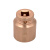 维度 铍青铜防爆风动套筒头（C=1-1/2） 55mm BE110A-55