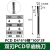 PCD金刚石立铣刀铜铝石墨专用铣刀单刃双刃球刀镜面倒角 D4*6刃长*6柄*100总长*2F 双刃