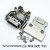 MD26M-AL SCSI连接器HPDB26公头/母头 焊线铁壳DB26pin插头 2排针 HPDB26弯母