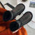 卡帝乐鳄鱼（CARTELO）官方冬季外穿真皮防水雪地靴女2023新款低筒保暖学生棉鞋 旗舰款人3352石头纹 35
