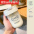 SMVP儿童牛奶杯3-6岁喝奶粉专用杯宝宝水杯家用喝奶杯吸管杯 雪山白300ML +杯刷吸管刷 300mL