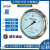 上海仪川面板安装式不锈钢压力表IV型嵌装式轴向带前边Y-150BFZT Y150BFZT 0-0.16MPa