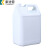 康迪普 HDPE提手方桶 10L耐酸碱密封化工桶塑料容器桶小方桶 乳白色经济款