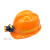 惠利得带灯的安全帽LE矿工充电头灯矿帽灯成年人儿童工矿安全帽矿灯 4001灯+成年人V PE 蓝帽