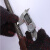 高着（GAOZHUO）台虎钳配件 丝杆螺母 平口钳配件 T型丝杆螺纹 台钳摇杆 固定螺丝 丝杆(14*4mm)