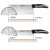 双立人刀具套装不锈钢切菜刀多用刀水果刀家用刀具砧板 中片刀+多用刀+砧板 3件套