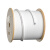 双下（SUAXUA） 皮线光纤光缆室内3.0单模单芯 1芯2钢丝光纤线1000米/轴 白色 可定制各种米数 SX-GPX352-1B