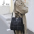 袋鼠（KANGAROO）轻奢品牌双肩包女2024新款韩版时尚百搭软皮pu大容量两用休闲简约 黑色