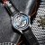 特威斯（TEVISE）皮带手表时尚男士机械手表 T836D-黑