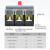 德力西CDM3 3310/3340/4310分励脱扣消防强切辅助断路器开关3P/4P 100A 220V4370欠压脱扣器