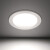 FSL佛山照明led筒灯天花板洞灯桶灯卧室客厅玄关嵌入式铝材装饰led灯 全白 开孔75-90mm2.5寸5W白光6500K