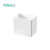 FaSoLa日式家用桌面收纳盒免打孔壁式收纳盒遥控器架学生床头置物架 白色