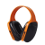 霍尼韦尔R024头戴式隔音耳罩专业降噪音睡眠睡觉学习耳机工作装修静音耳罩 橘色 