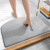 ins加厚浴室防滑垫 地垫吸水速干地毯柔软垫子 忆芯-灰色 40*60cm