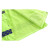 稳斯坦 分体式值勤反光雨衣雨裤 2XL/180兰格条绿色套装 路政保洁施工地防汛1136 WF013