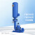 水锤泵1寸水锤泵不用电不用油120米扬程自制抽水机小型水泵配件10 2寸泵_100米扬程_蓝色