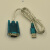plc工控板 简易板式可编程国产FX1N-10/14/20/MR/MTplc控制器 玫红色 USB下载线
