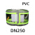 PVC透明法兰保护套塑料PP防护套保护罩防护罩耐酸碱腐蚀防喷溅DN DN250PVC