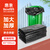 惠象 京东工业自有品牌 环卫物业大号加厚黑色平口垃圾袋 80*100cm 双面2.6丝 50只/包 HX-LJ-2024-646