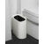 MUJIΕ日式垃圾桶无盖家卫生间厕所客厅卧室厨房 灰色