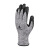 代尔塔 202057 5级丁腈涂层防割手套 VECUT57G3/9 灰色 1副 （3的倍数下单，3副/袋）
