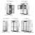 喜莱盛商用冰柜四门六门厨房冰箱不锈钢全铜管商用后厨用保鲜柜六门全冷藏豪华风冷款XLS-6CF