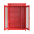 迈恻亦微型站柜箱应急柜工地柜器材全套 红色1人套餐含1209加厚柜