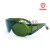 镭射激光防护眼镜紫外蓝光YAG打标切割焊接机夹片式护目镜 绿色_RBJ-5-L