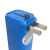雅格 LED充电式便携手电筒 0.5W 白光 YG-3807迷你手电 蓝色