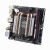 All1U ITX 工控机散热器115X 1200CPU风扇铜热管 P 迈度36A (智能温控)