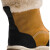 添柏岚（Timberland）女式白色长条拉链隔热徒步旅行靴 Black Full-grain 6.5