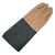 赫思迪格 牛皮电焊手套（颜色随机发货）防烫隔热焊接半皮手套 二层牛皮革袖焊工手套  1双 JG-1678