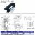 CL201-1-2-3-6威图柜暗铰链HL011-1配电箱控制柜门合页不锈钢 CL201-1-K不锈钢精铸含附件