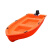 素界  应急救援双层pe坚固船塑料船 加厚塑胶船 3.6米+四冲程4.0马力
