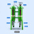 玉豹气泵空压机空气过滤器精密除水净化压缩空气喷漆干燥机 [单联二级]YB-40法兰式/高压